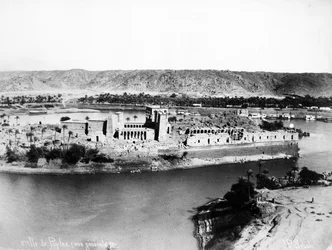 Algemeen Uitzicht op Philae, c.1880